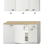 Kitchenette 120 CM incl koelkast en bovenkasten RAI-2258