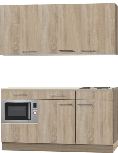 kitchenette 180 met stelpoten, een la en combimagnetron RAI-3118 - Afbeelding 2