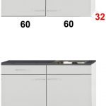 Keukenblok 120 cm x 50 cm + spoelbak RAI-499