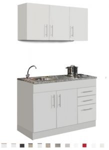 Keukenblok Toronto Eiken 150 cm Incl. E-kookplaat HRN-4399 - Afbeelding 2