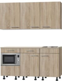 kitchenette 180 met stelpoten, een la en combimagnetron RAI-3118