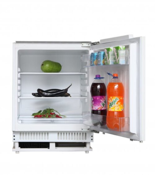 Kitchenette 110cm wit hoogglans incl inbouw koelkast met of zonder wandkasten RAI-1046 - Afbeelding 4