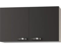 Kitchenette Faro Antraciet 150cm met E-kookplaat en spoelbak HRG-7329 - Afbeelding 3