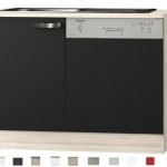 Keukenblok met Vaatwasser Lagos Wit Hoogglans110cm x 60 RAI-154