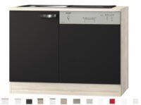 Keukenblok met Vaatwasser Lagos Wit Hoogglans110cm x 60 RAI-154