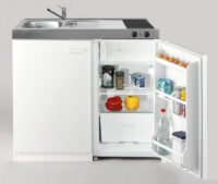 Pantry keuken 100cm x 60cm met keramische kookplaat RAI-5643 - Afbeelding 2