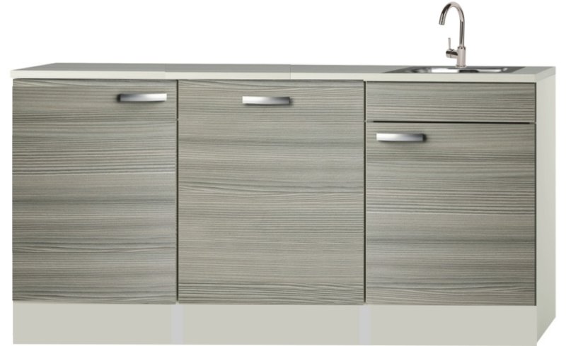 Keukenblok 180cm incl vaatwasser en inbouw koelkast RAI-3738 - Keuken-land