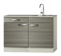 Keukenblok Grijs-bruin Vigo 120cm RAI-512