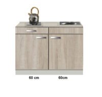 Keukenblok Padua houtnerf 120cm RAI-511 - Afbeelding 2