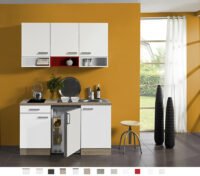 Kitchenette 150 cm Incl. Inbouwapparatuur en RVS spoelbak KT1510-9-573