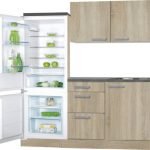 Keukenblok 180 x 60 cm incl. spoelbak en wandkasten RAI-490