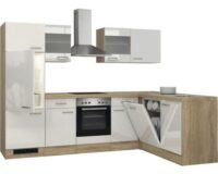 L-Keuken Valero wit 280 x 170 cm incl. Inbouwapparatuur HRG-7564