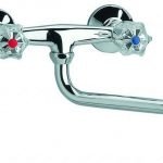 keukenkraan muur montage Incl. aansluitslangen HRG-3954