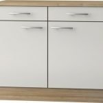 Keukenblok Bilbao créme (BxHxD) 100,0x84,8x60,0 cm OPTI-195