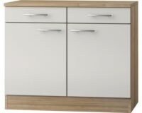 Keukenblok Bilbao créme (BxHxD) 100,0x84,8x60,0 cm OPTI-195