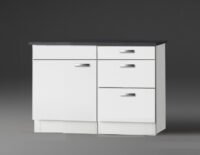 Buffetkast Lagos wit hoogglans (BxHxD) 110,0 x 84,8 x 60,0 cm U106-9