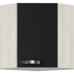 Hoek wandkast Faro Antraciet (BxHxD) 60,0x57,6x34,6 cm OED606-9-85