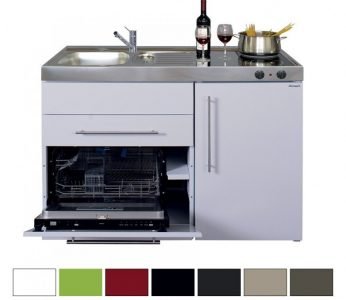 MPGS 120 met vaatwasser en koelkast