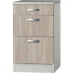 Kabinet Padua licht eiken ruw (BxHxD) 60,0x84,8x60,0 cm HRG-193