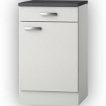 Onderkast met een La Lagos White Glans (BxHxD) 50 x 84,8 x 60,0 cm U506-9