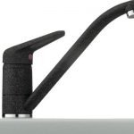 Lage druk keukenkraan Franke 751 grafiet Incl. aansluitslangen HRG-85