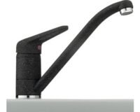 Lage druk keukenkraan Franke 751 grafiet Incl. aansluitslangen HRG-85