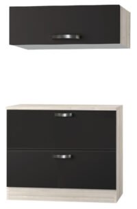 Buffetkast met bovenkast Faro Antraciet 100 x 60 cm OPTI-0303