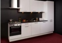 Keuken Mat Wit Bengt 300cm Incl. Inbouwapparatuur HUS-1748