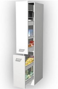 Apothekerskast klassiek wit (bxhxd) 30x206x57 cm RAI-5180 - Afbeelding 2