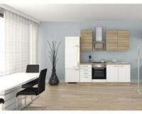 Keuken Samoa wit 270cm incl. inbouwapparatuur HRG-1049 - Afbeelding 2