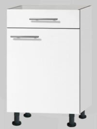 hoekkeuken 210cm x 240cm wit mat Bengt met stelpoten en inbouw apparatuur RAI-0077 - Afbeelding 3