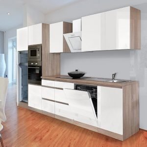 Keuken 340cm incl inbouw apparatuur RAI-165