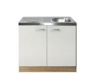 Keukenblok Bilbao créme (BxHxD) 100,0x84,8x60,0 cm OPTI-2190