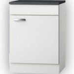 Onderkast Lagos White Glans (BxHxD) 60,0 x 84,8 x 60,0 cm UC606-9