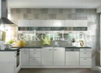 L-Keuken Lagos Wit Hoogglans 200 x 290 cm Incl. Inbouwapparatuur OPTI-1426