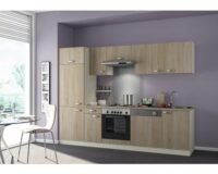 Keuken Padua 270cm licht eiken ruw gezaagd Incl. Inbouwapparatuur HRG-1349