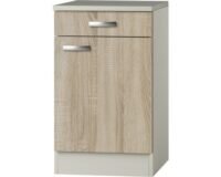 Onderkast met een La Padua licht eiken ruw (BxHxD) 50,0x84,8x60,0 cm HRG-193