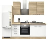 Keuken Samoa wit 270cm incl. inbouwapparatuur HRG-1049