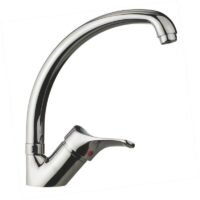 Eéngreepsmengkraan Attica met zijdelingse greep Incl. aansluitslangen RAI-550