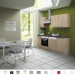 Keuken Lasse 210 cm licht eiken Incl. Inbouwapparatuur + vaatwasser HRG-1300