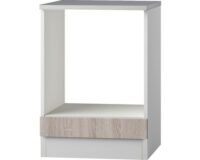 Kabinet Padua licht eiken ruw gezaagd (BxHxD) 60,0x84,8x60,0 cm HRG-565