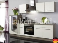 Keuken wit hoogglans Torger Incl. Inbouwapparatuur 270cm lang RAI-7859