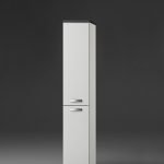 Apothekerskast Lagos White satin (BxHxD) 30 x 174 x 57,1 cm RAI-796