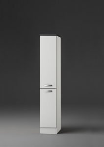 Apothekerskast Lagos White satin (BxHxD) 30 x 174 x 57,1 cm RAI-796