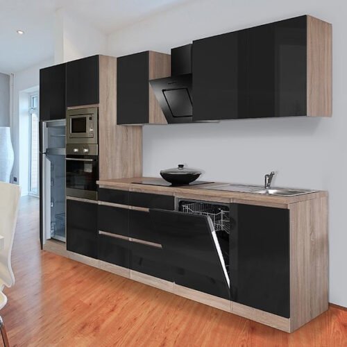 Keuken 340cm incl inbouw apparatuur RAI-165 - Afbeelding 2