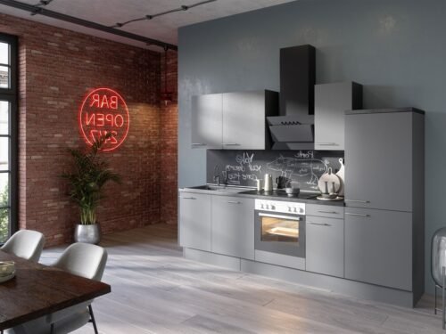 Keuken Pinto Hoogglans 300 cm Incl. Inbouwapparatuur HRG-21289 - Afbeelding 2